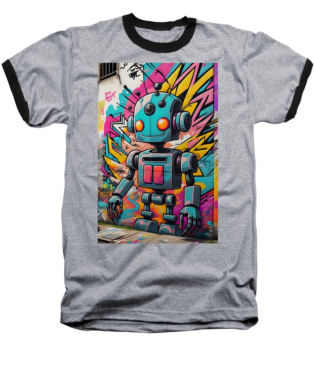 Circuit Splendor Baseball T-Shirt by JB Studio â€” main product image