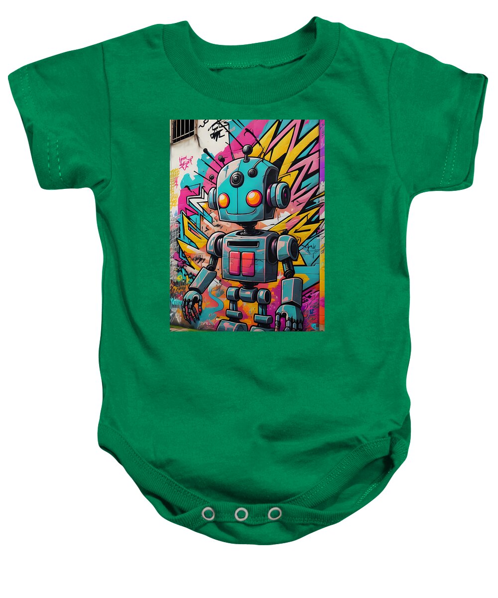 Circuit Splendor Baby Onesie by JB Studio â€” main product image