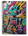 Circuit Splendor Spiral Notebook by JB Studio â€” main product image