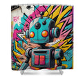 Circuit Splendor Shower Curtain by JB Studio â€” main product image