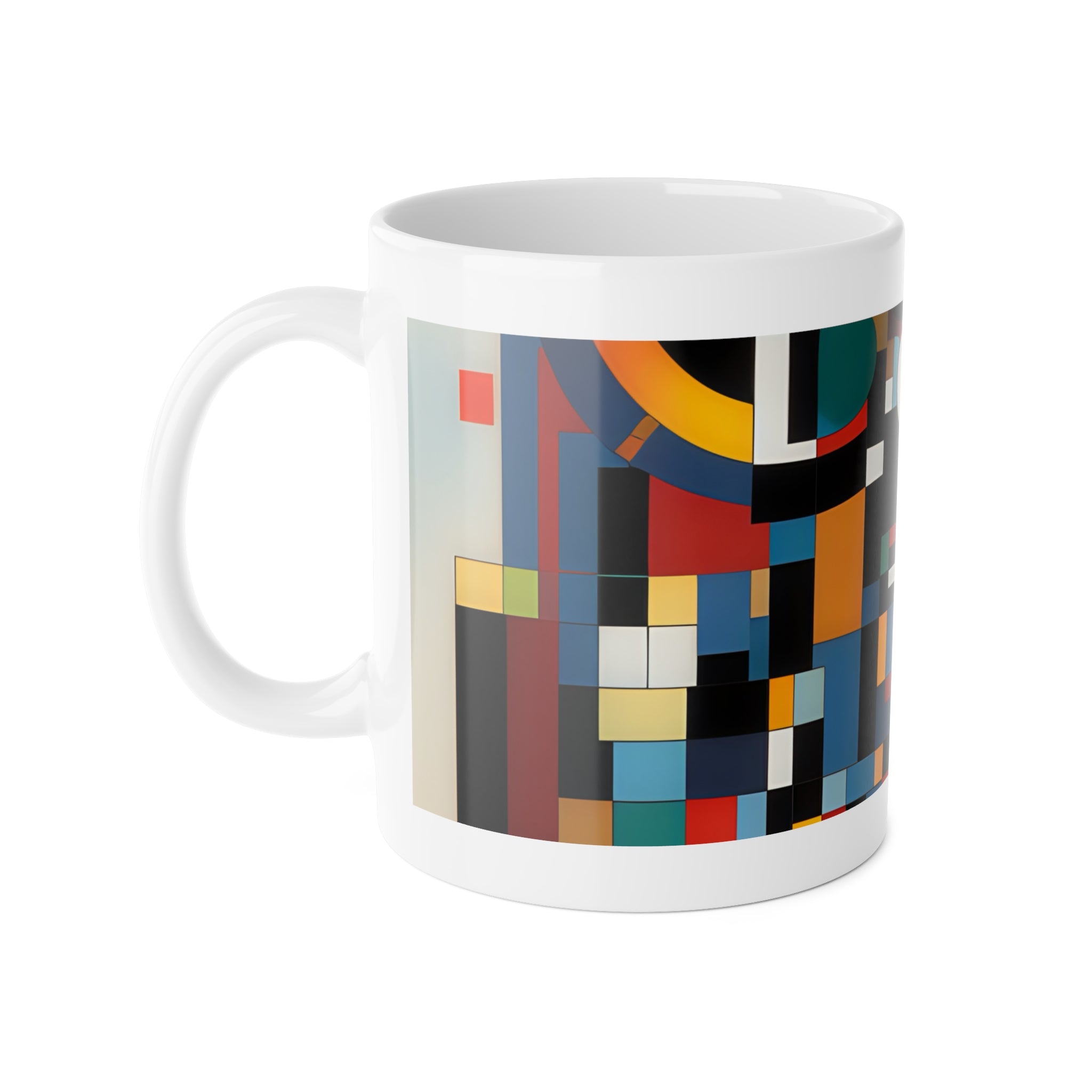 Abstract Reverie Mug by JB Studio â€” alternate angle view