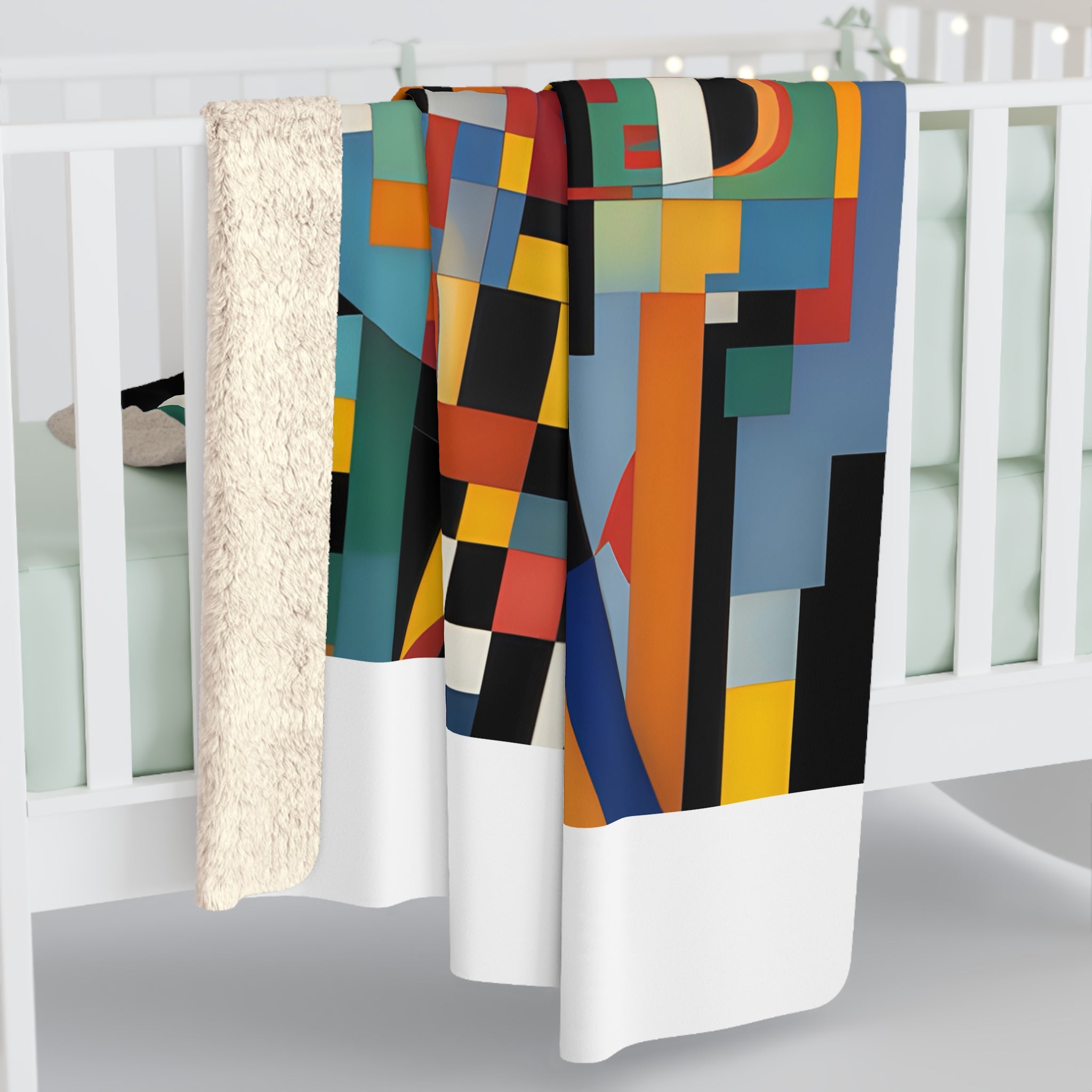 Abstract Reverie Fleece Blanket by JB Studio â€” view 9