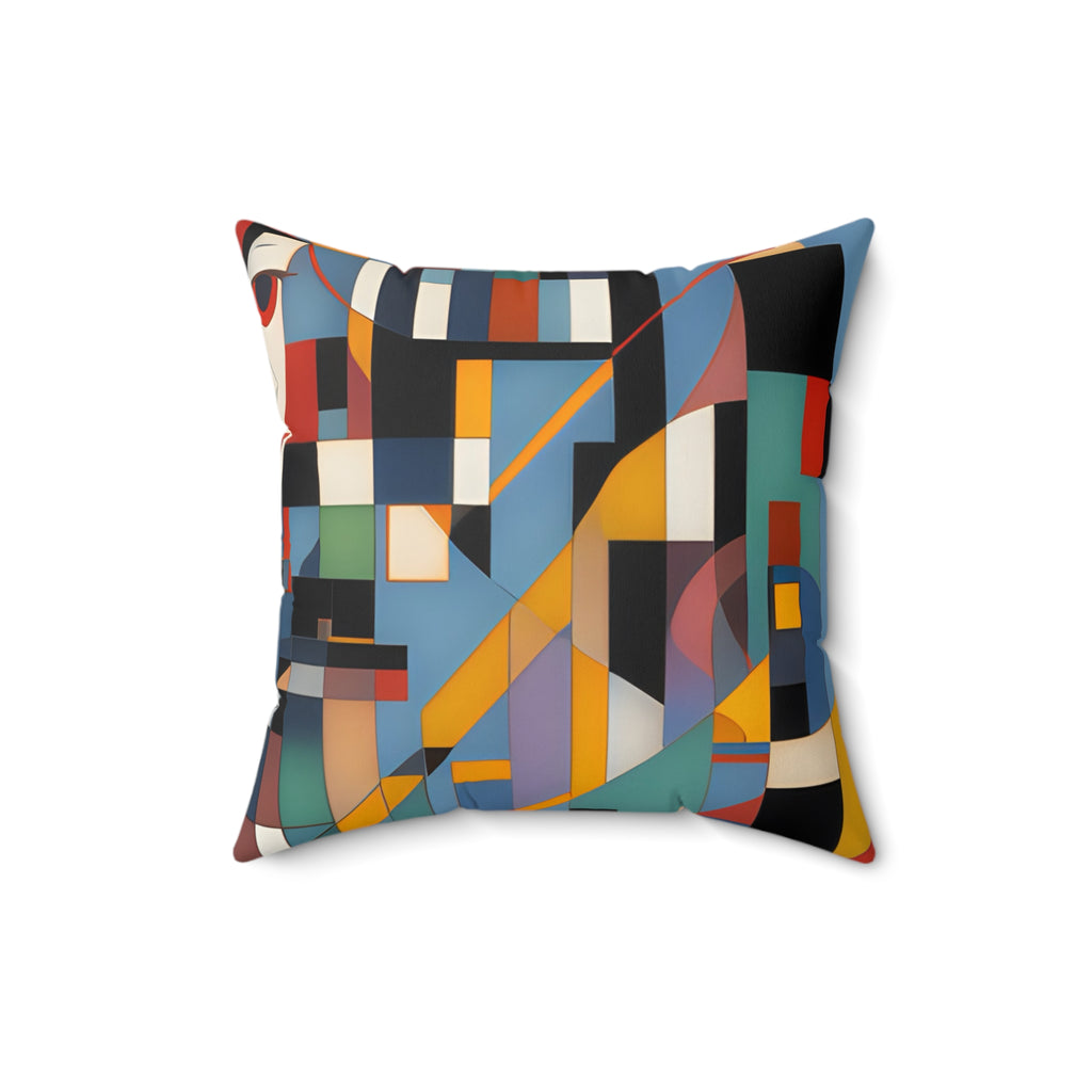 Abstract Reverie Throw Pillow by JB Studio â€” view 10