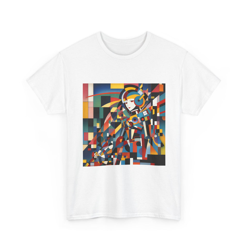 Abstract Reverie T-Shirt by JB Studio â€” close-up detail of artwork
