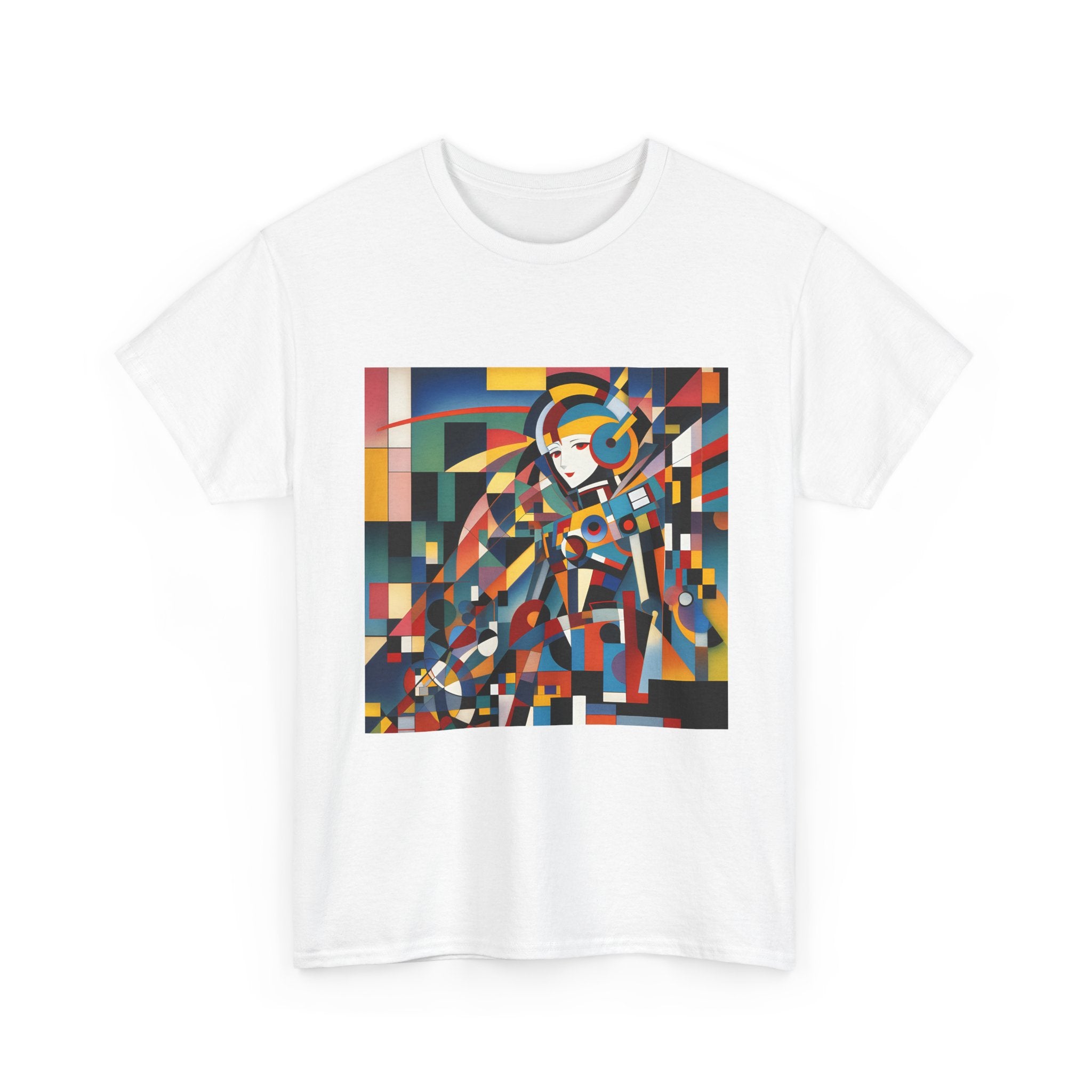 Abstract Reverie T-Shirt by JB Studio â€” close-up detail of artwork