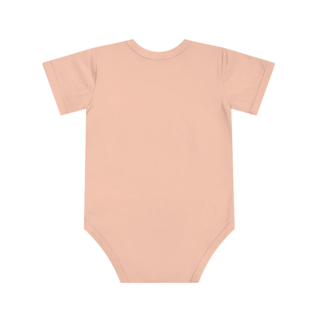Abstract Reverie #9 baby onesie â€” indigo blush amber swirls, soft cotton, JB Studio â€” view 19