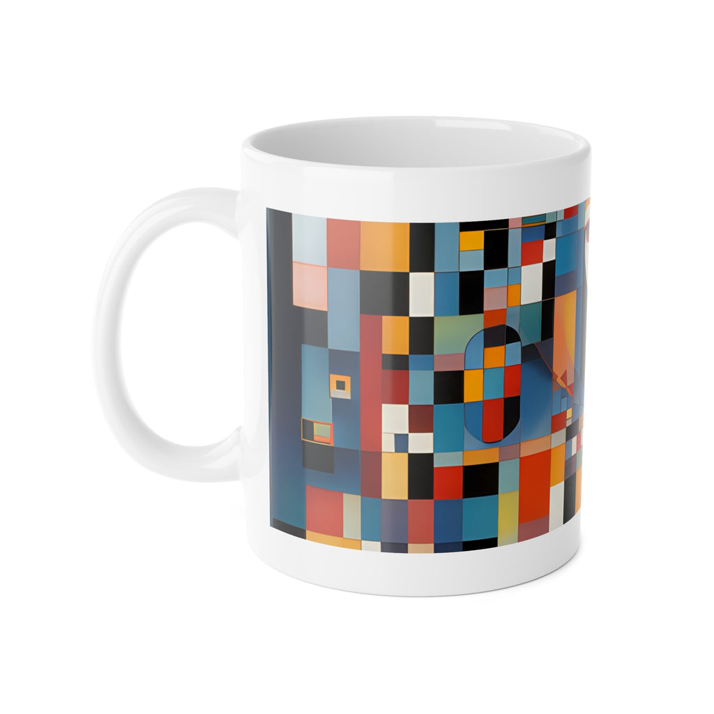 Abstract Reverie Mug by JB Studio â€” alternate angle view