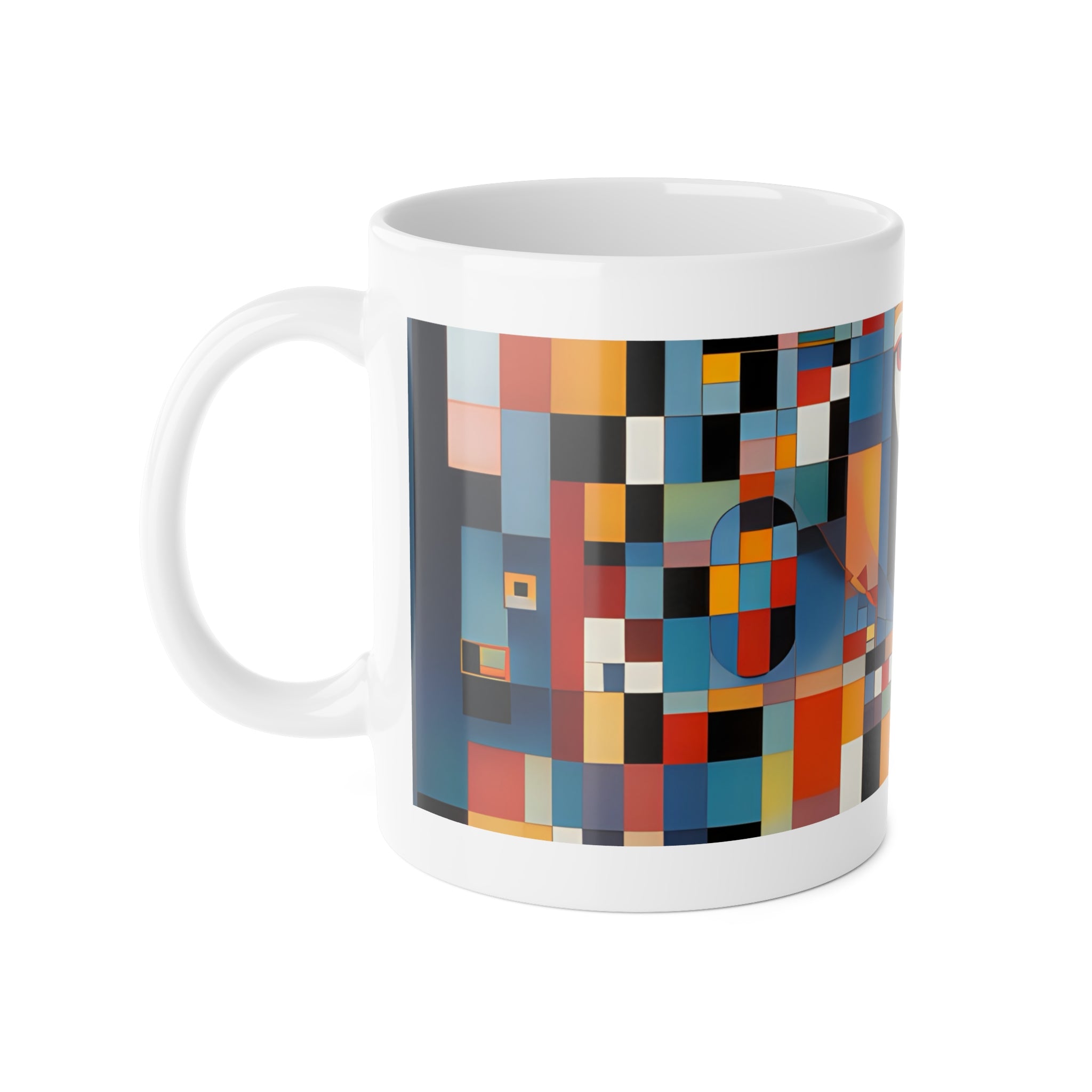 Abstract Reverie Mug by JB Studio â€” alternate angle view