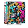 Circuit Splendor Shower Curtain by JB Studio â€” main product image