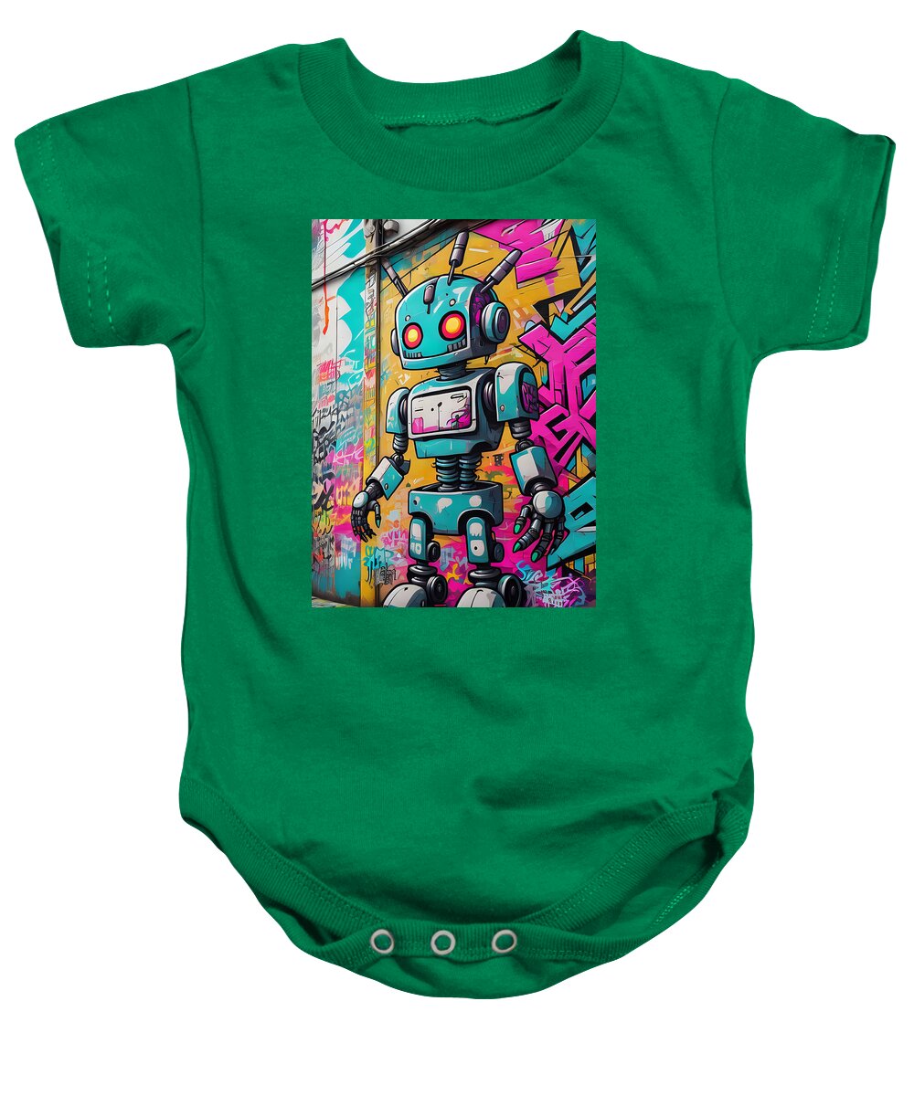 Circuit Splendor Baby Onesie by JB Studio â€” main product image
