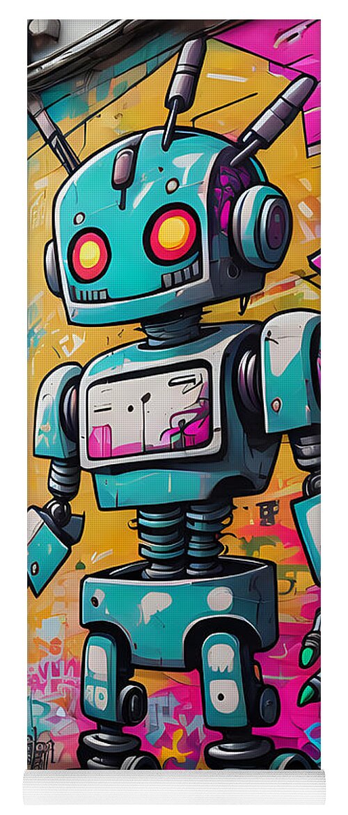 Circuit Splendor Yoga Mat by JB Studio â€” main product image