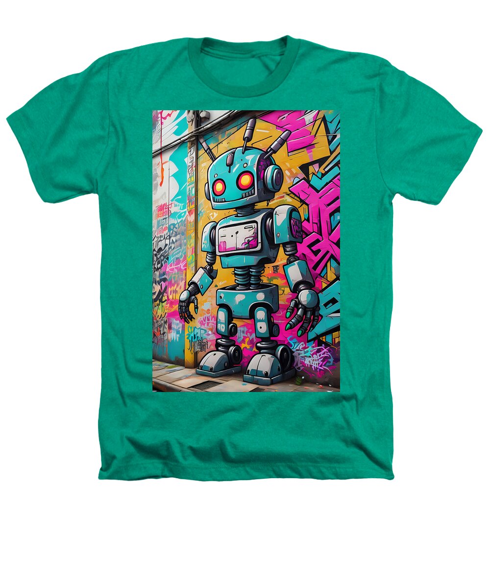 Circuit Splendor Heather T-Shirt by JB Studio â€” main product image