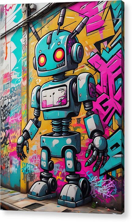 Circuit Splendor Acrylic Print by JB Studio â€” main product image