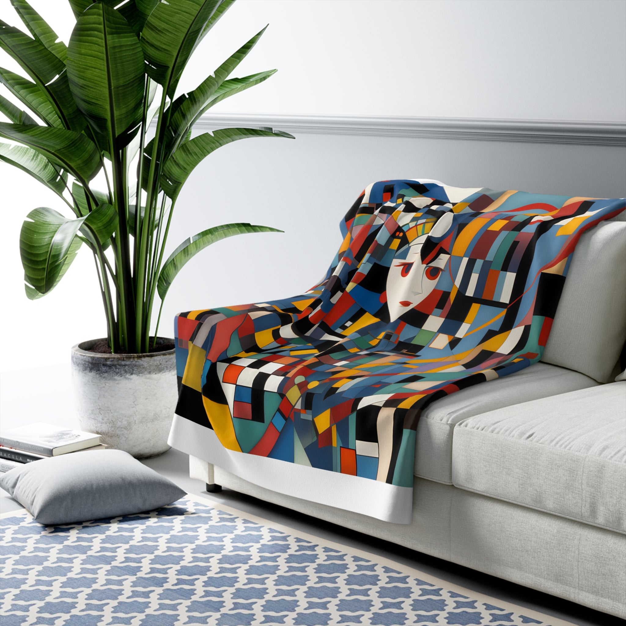 Abstract Reverie Fleece Blanket by JB Studio â€” view 5