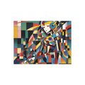 Abstract Reverie Jigsaw Puzzle by JB Studio â€” lifestyle in-room view