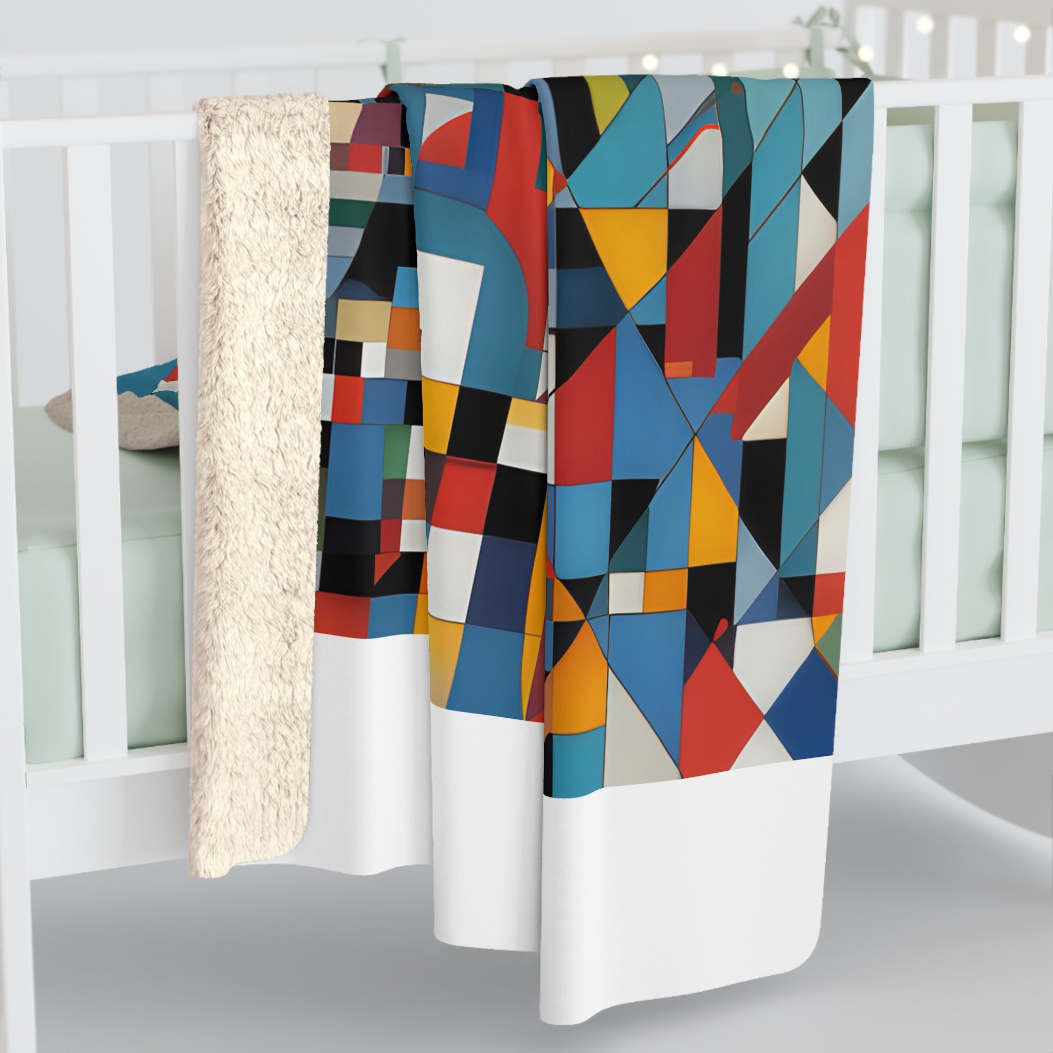 Abstract Reverie Fleece Blanket by JB Studio â€” view 9