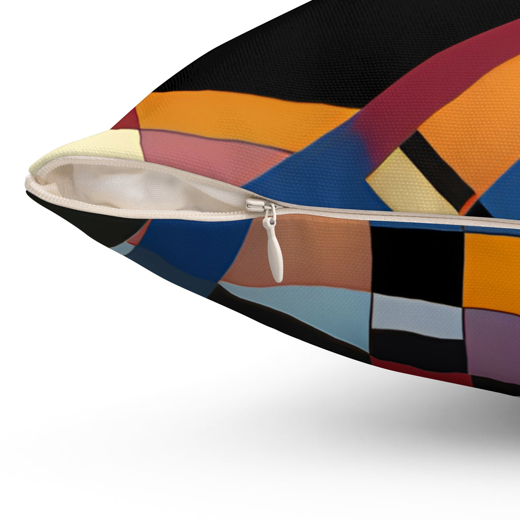 Abstract Reverie Throw Pillow by JB Studio â€” view 9