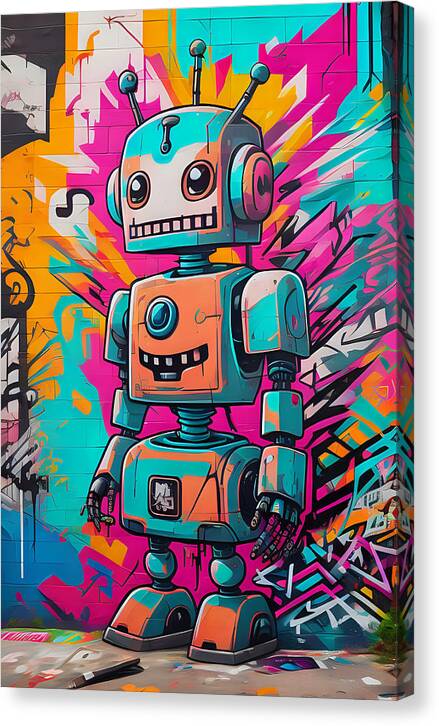 Circuit Splendor Canvas Print by JB Studio â€” main product image