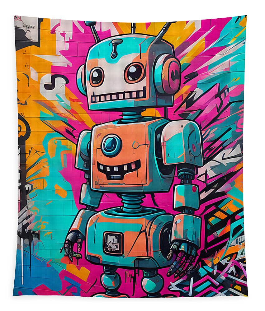 Circuit Splendor Wall Tapestry by JB Studio â€” main product image