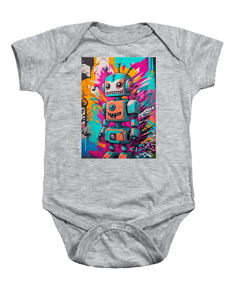 Circuit Splendor Baby Onesie by JB Studio â€” main product image