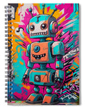Circuit Splendor Spiral Notebook by JB Studio â€” main product image