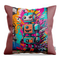Circuit Splendor Throw Pillow by JB Studio â€” main product image
