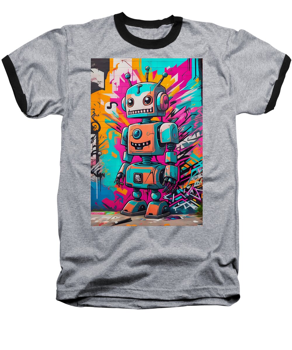 Circuit Splendor Baseball T-Shirt by JB Studio â€” main product image