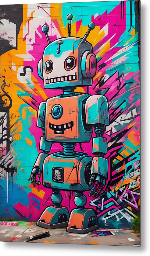 Circuit Splendor Metal Print by JB Studio â€” main product image