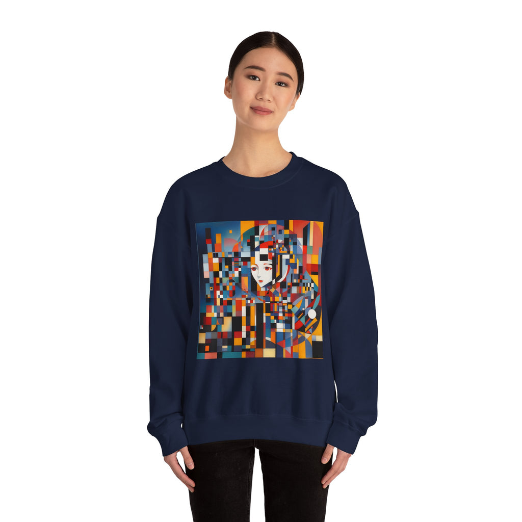Abstract Reverie Sweatshirt by JB Studio â€” view 16