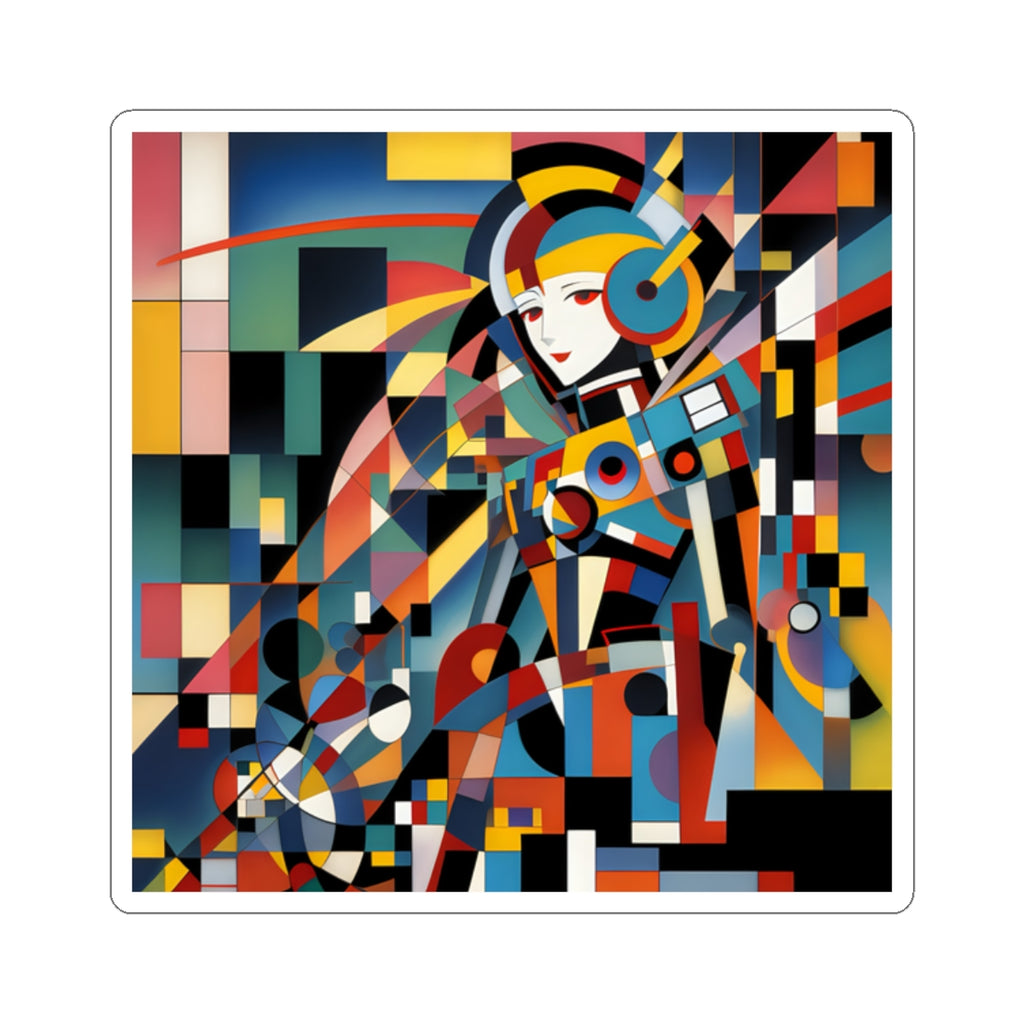 Abstract Reverie Art Print by JB Studio â€” close-up detail of artwork