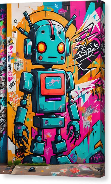 Circuit Splendor Canvas Print by JB Studio â€” main product image