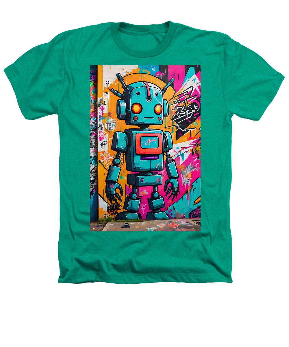 Circuit Splendor Heather T-Shirt by JB Studio â€” main product image