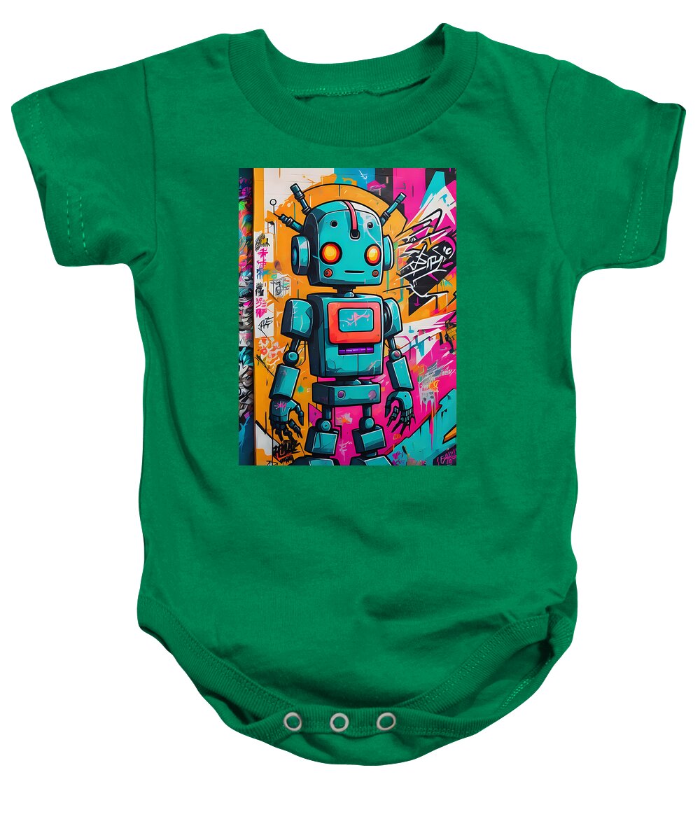 Circuit Splendor Baby Onesie by JB Studio â€” main product image