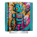 Circuit Splendor Shower Curtain by JB Studio â€” main product image