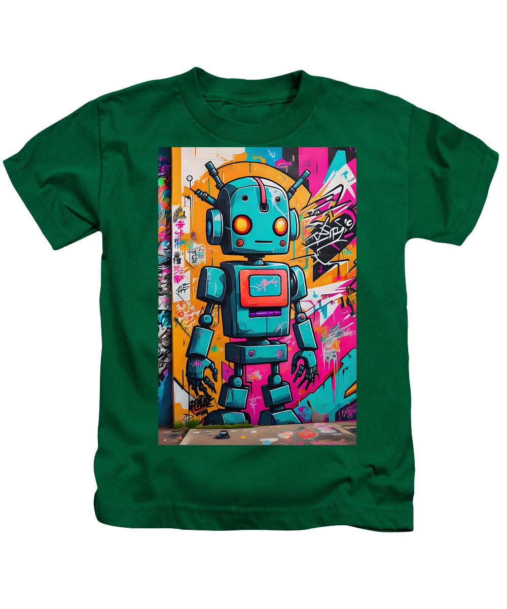 Circuit Splendor Kids T-Shirt by JB Studio â€” main product image