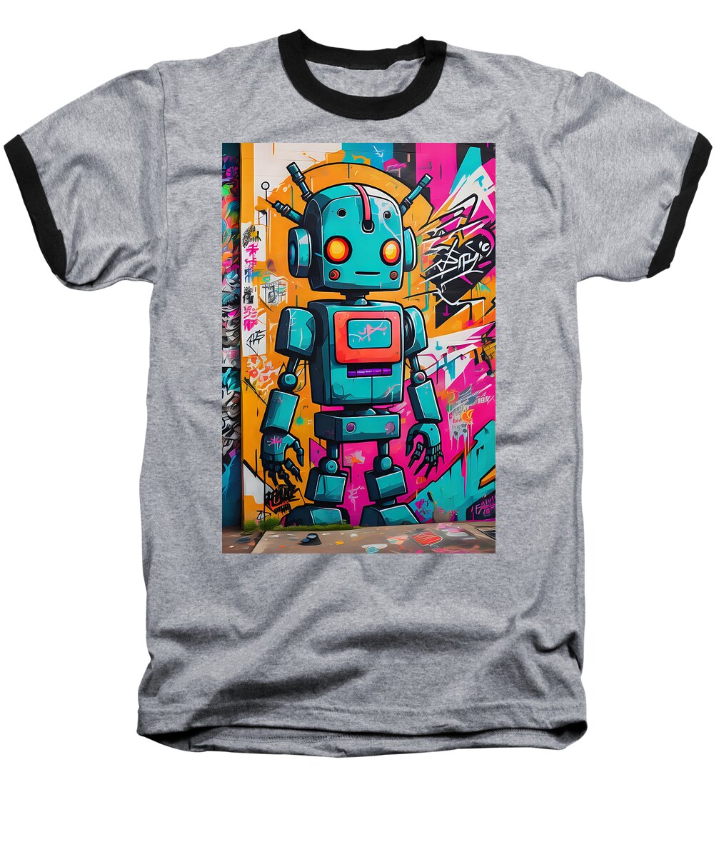 Circuit Splendor Baseball T-Shirt by JB Studio â€” main product image
