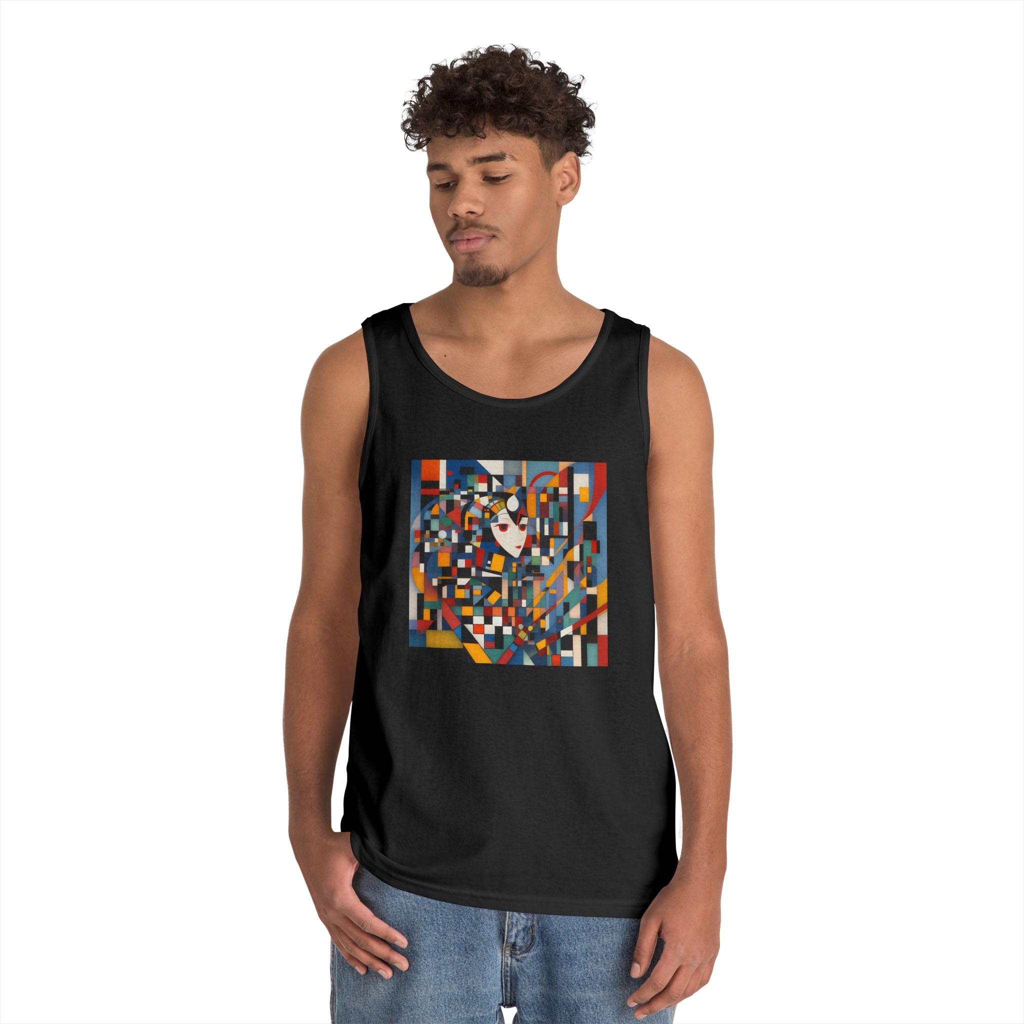 Abstract Reverie Tank Top by JB Studio â€” view 8