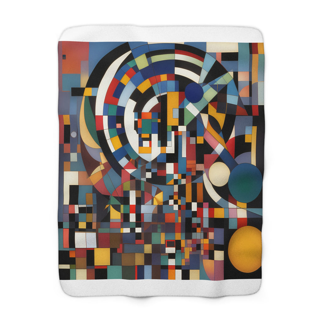 Abstract Reverie Fleece Blanket by JB Studio â€” view 10