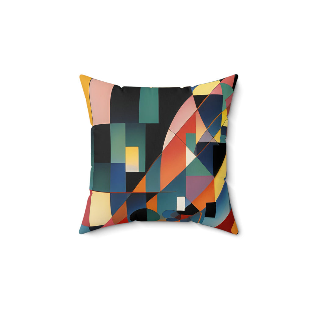 Abstract Reverie Throw Pillow by JB Studio â€” main product image