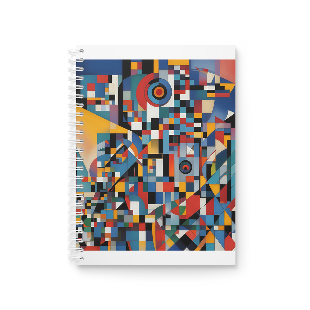 Abstract Reverie Spiral Notebook by JB Studio â€” main product image