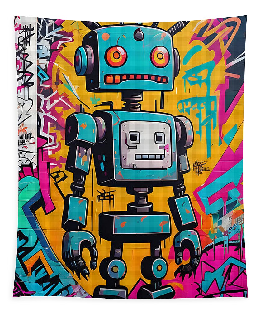 Circuit Splendor Wall Tapestry by JB Studio â€” main product image