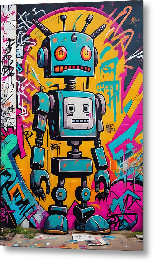 Circuit Splendor Metal Print by JB Studio â€” main product image