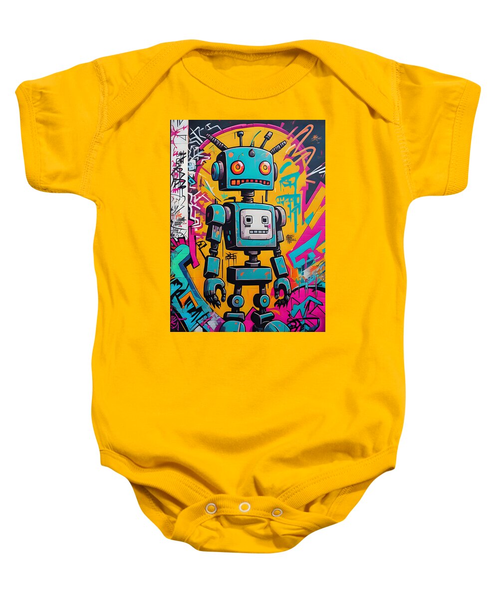 Circuit Splendor Baby Onesie by JB Studio â€” main product image