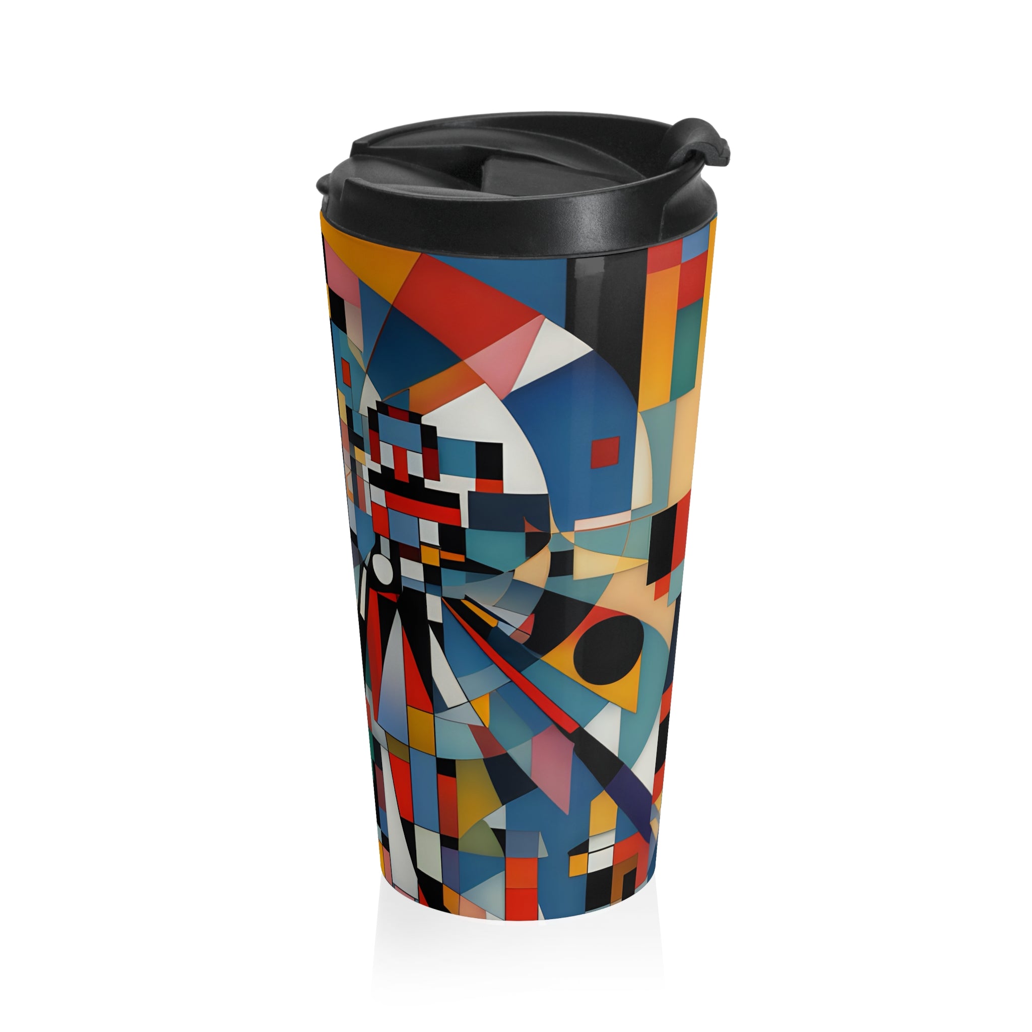 Abstract Reverie Mug by JB Studio â€” close-up detail of artwork