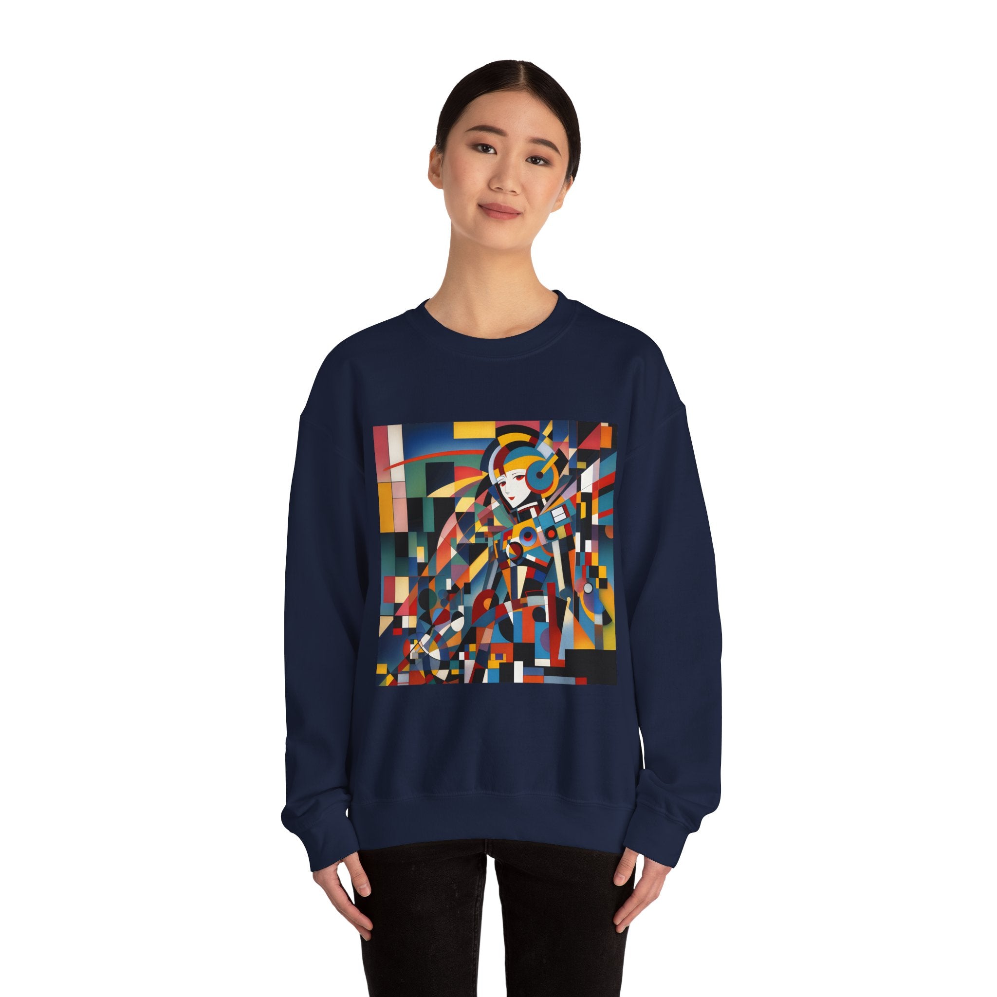 Abstract Reverie Sweatshirt by JB Studio â€” view 16