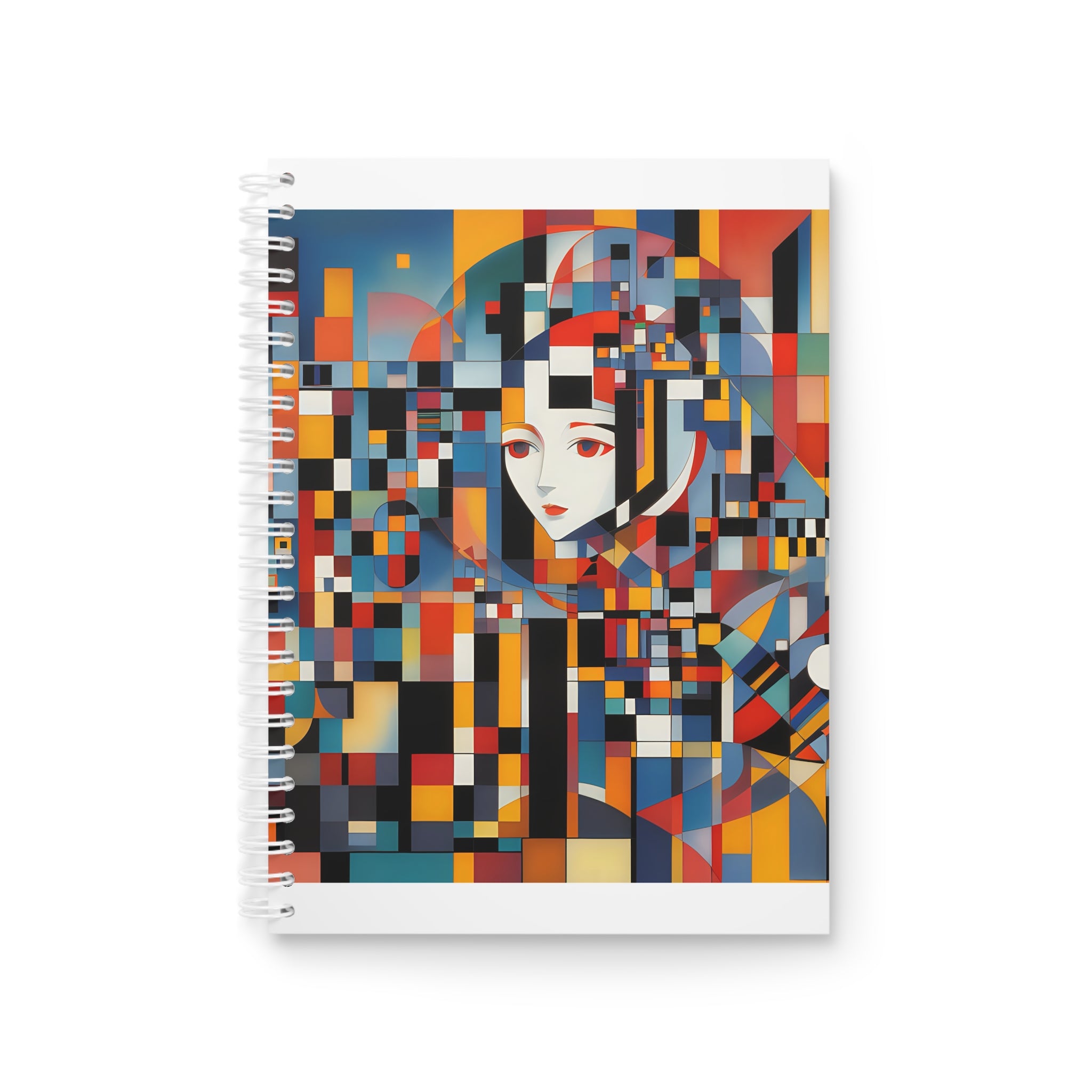 Abstract Reverie Spiral Notebook by JB Studio â€” main product image