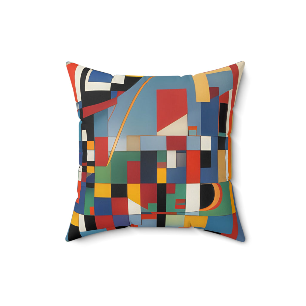 Abstract Reverie Throw Pillow by JB Studio â€” view 10
