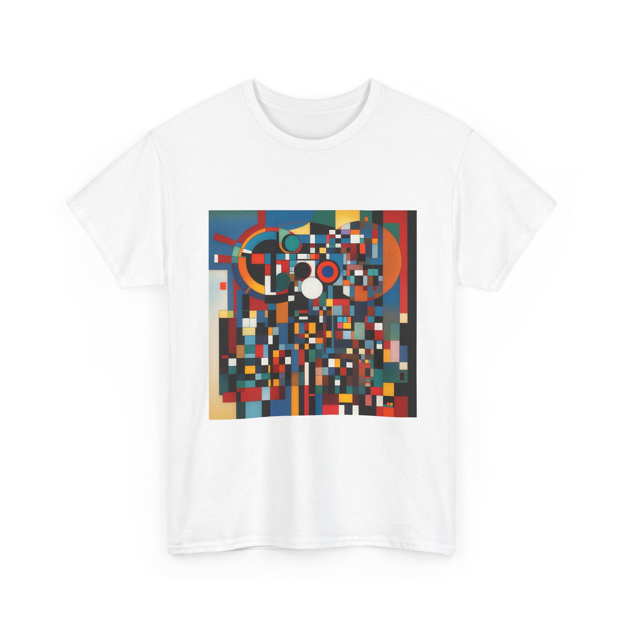 Abstract Reverie T-Shirt by JB Studio â€” close-up detail of artwork