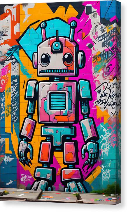 Circuit Splendor Canvas Print by JB Studio â€” main product image