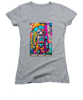 Circuit Splendor Women's V-Neck T-Shirt by JB Studio â€” main product image